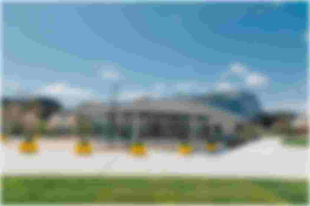 Rendering of the 195 District Park Pavilion looking southwest